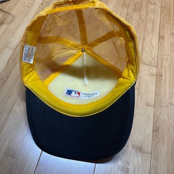 VTG 80s Pittsburgh pirates 🏴‍☠️ SnapBack hat - Picture 7 of 8
